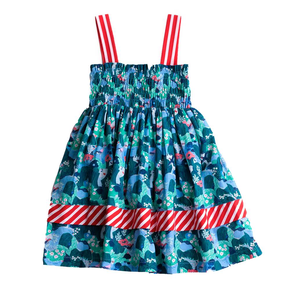 Blacklock Smocked Dress - Macrae Skye