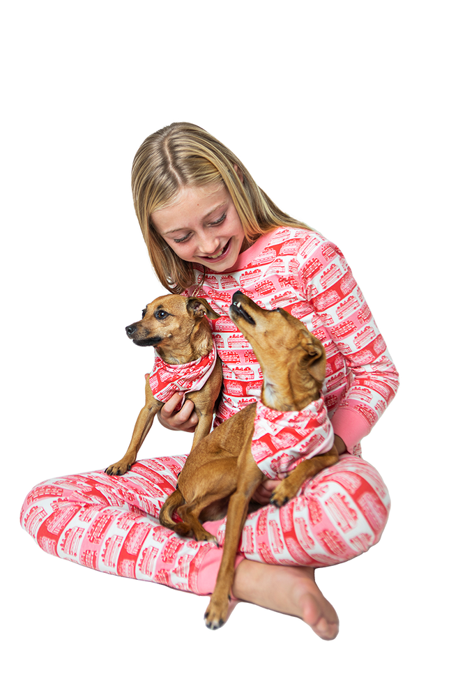 
                  
                    Pet Matching Holiday Bandana Pajamas - MacraeSkye
                  
                