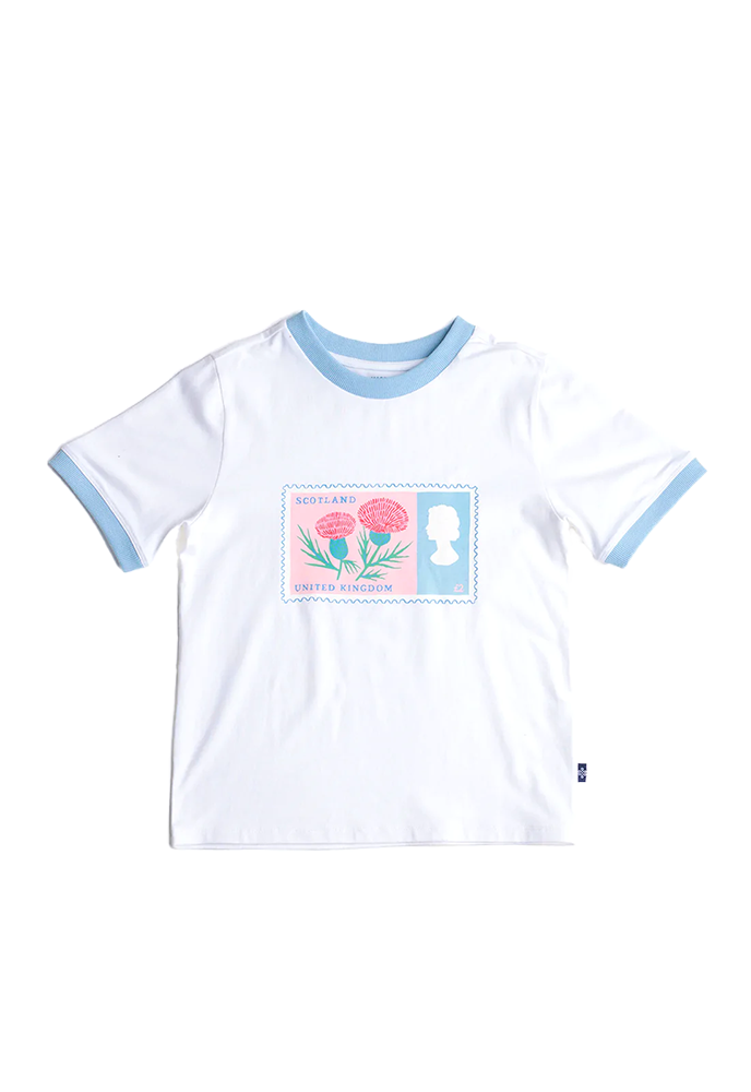 Vintage Caden Tee - Scotland Stamp - MacraeSkye