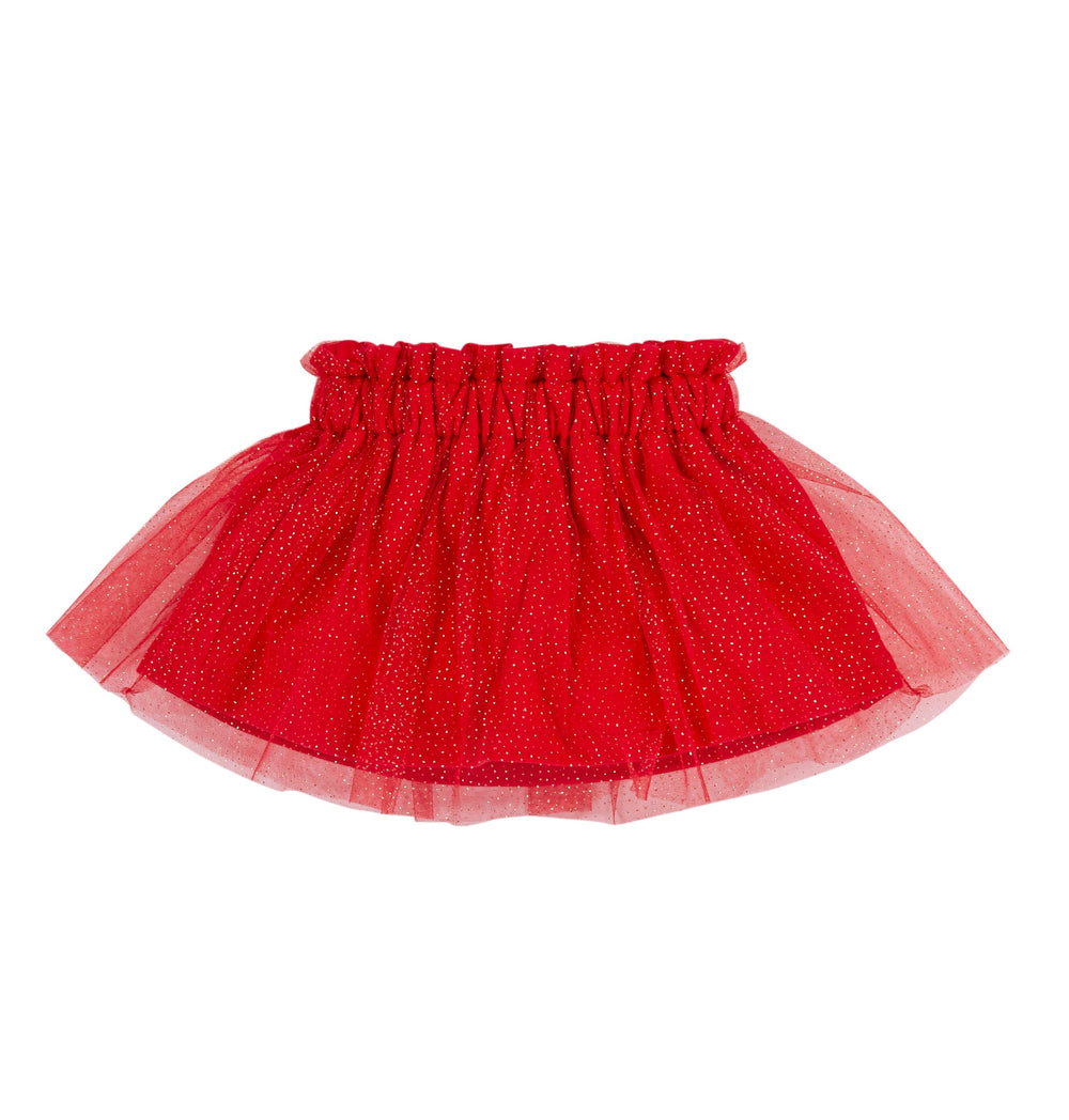 EMC Red Tulle/Glitter Skirt