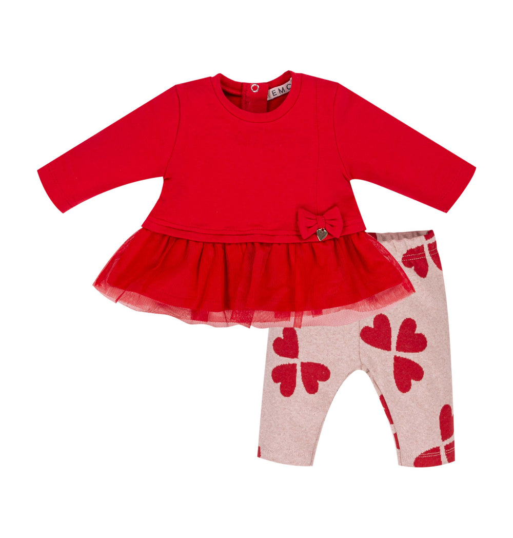 EMC Two Piece Red Heart Set