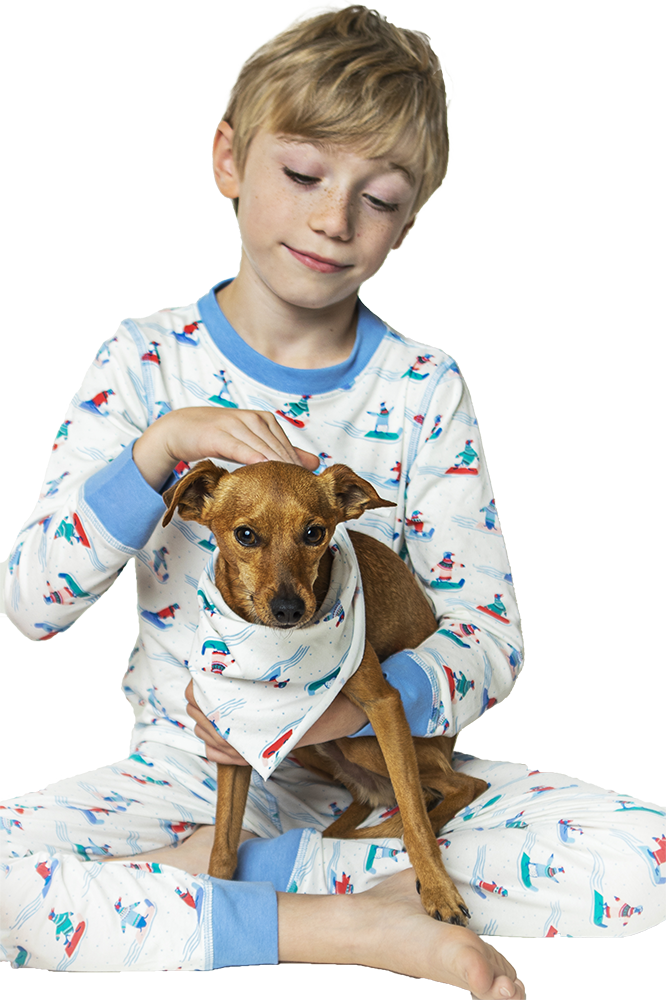 
                  
                    Pet Matching Holiday Bandana Pajamas - MacraeSkye
                  
                